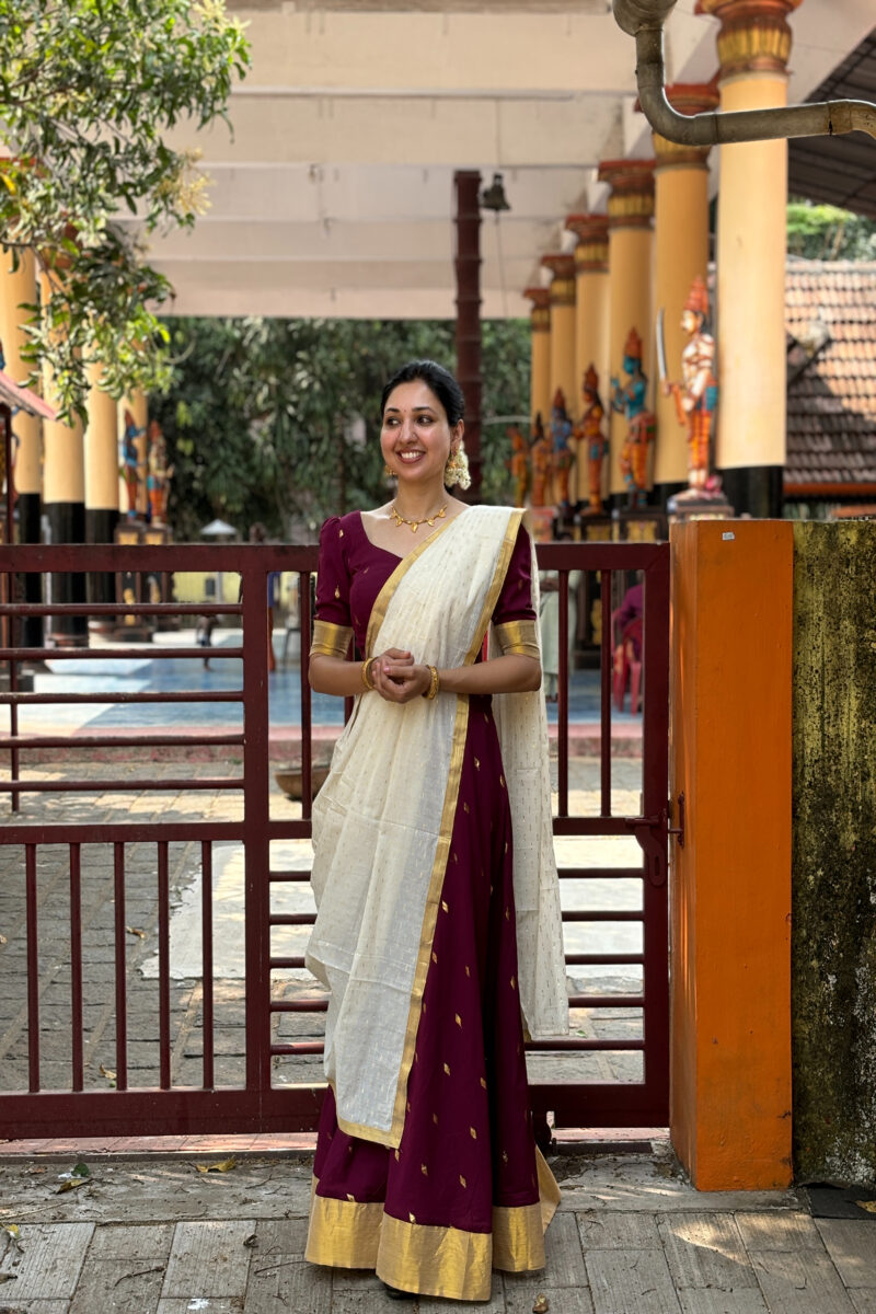 Cotton Lurex Dhavani